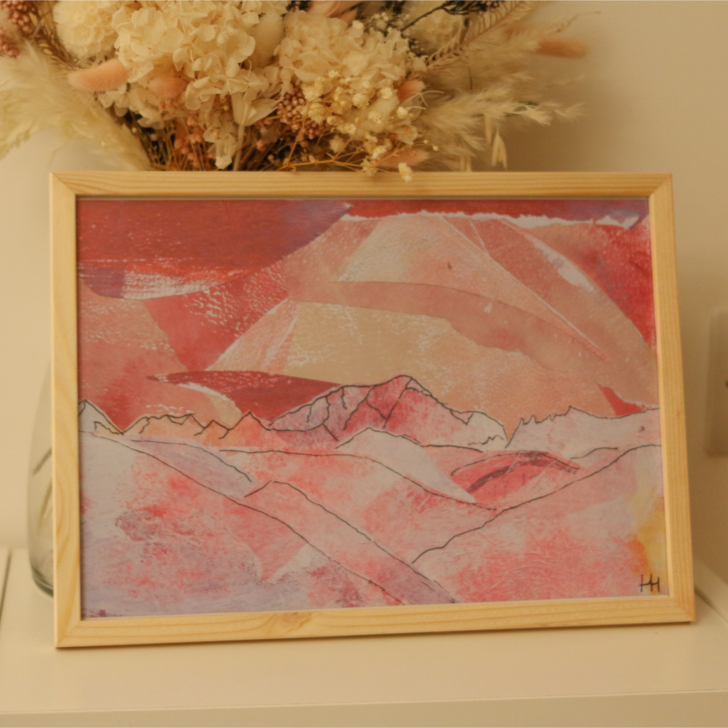 Mont Blanc Alps Print (10x8")