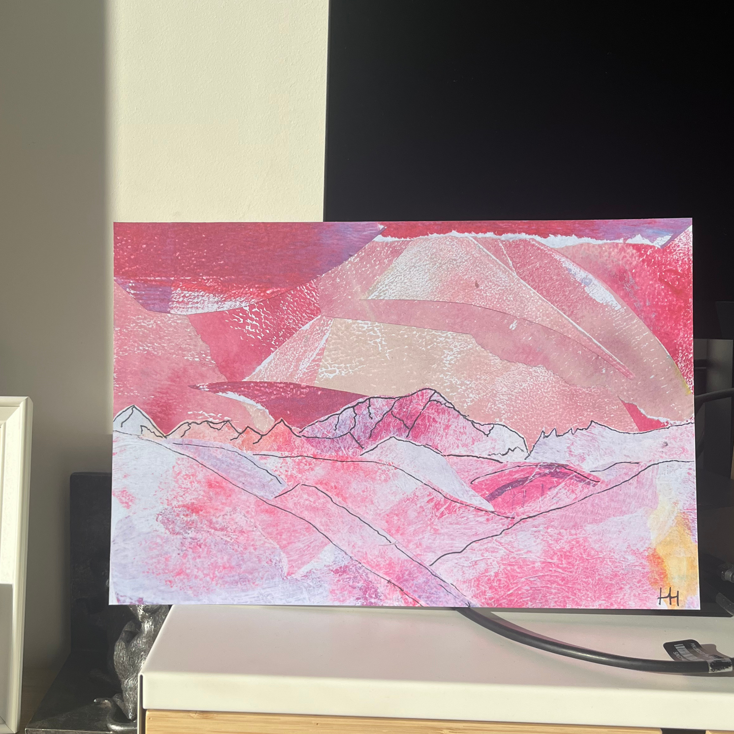 Mont Blanc Alps Print (10x8")