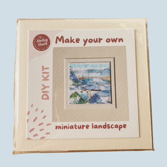 DIY kit - make your own miniature landscape