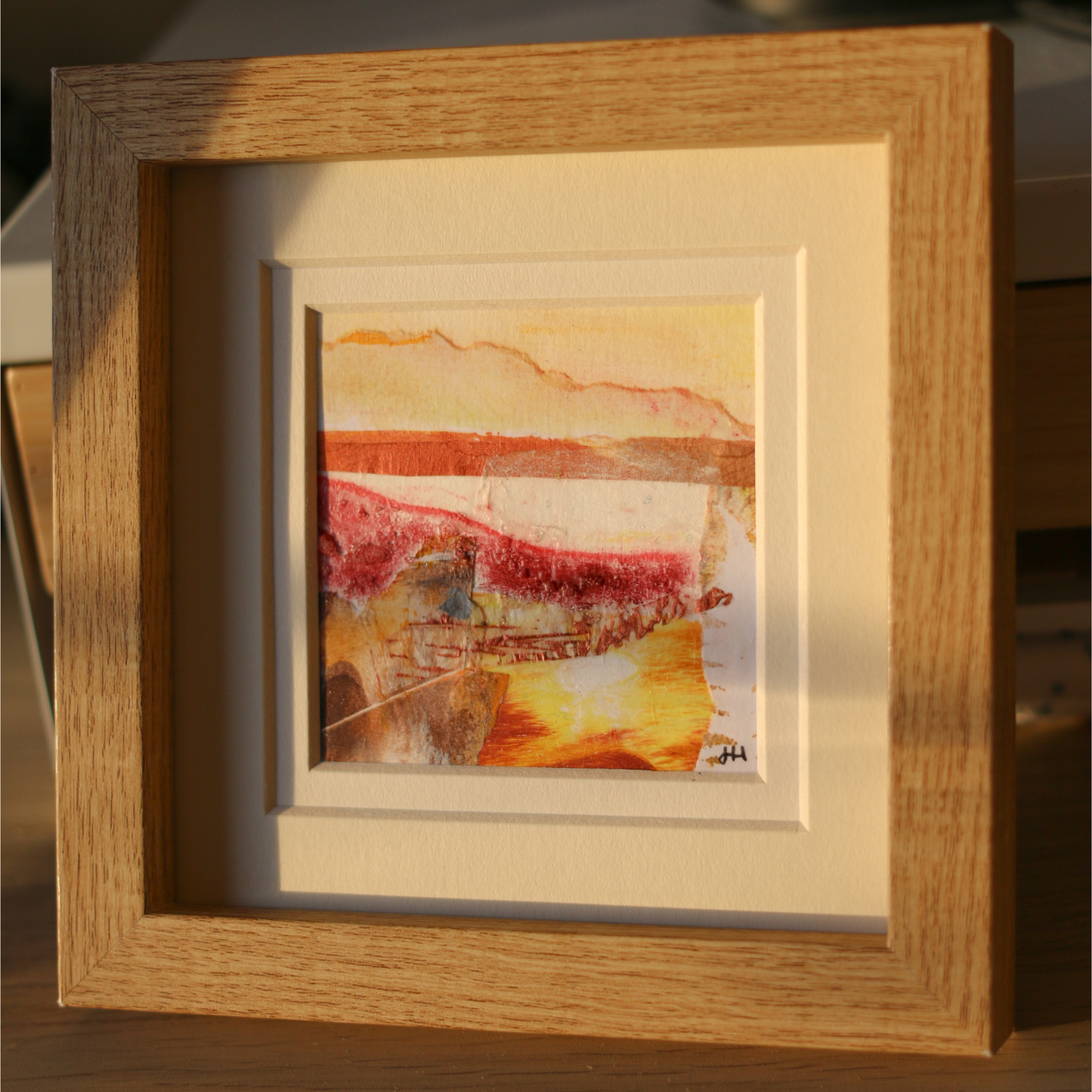 Framed Original Artwork - Sandy Shores