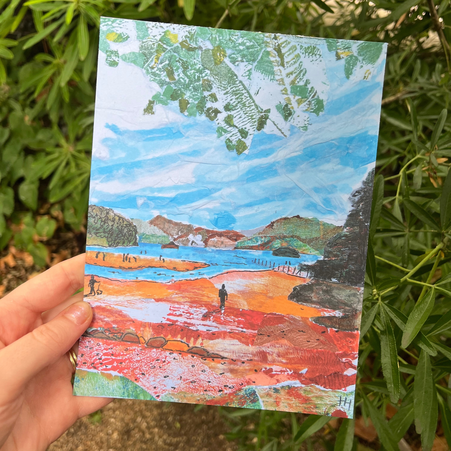 Keswick Lake District Print (6x8")